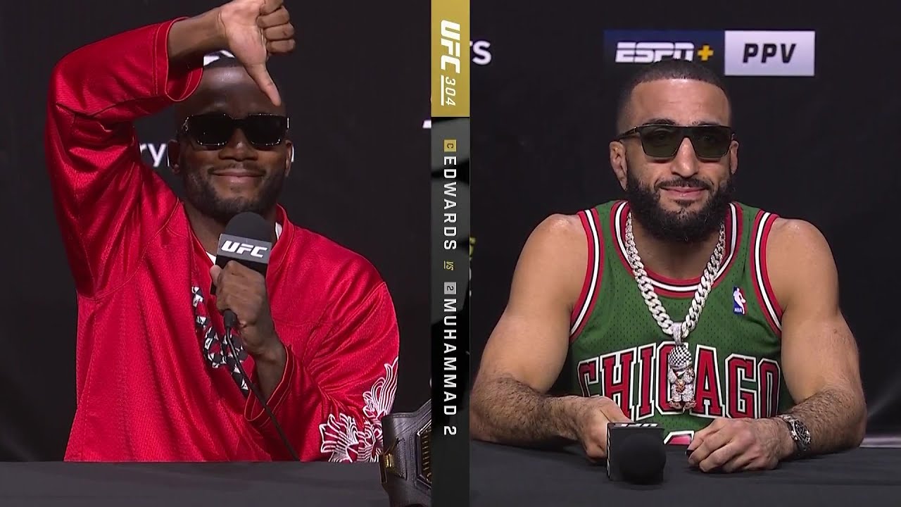 Видео: пресс-конференция перед турниром UFC 304