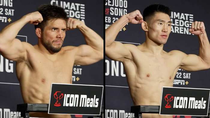 Результаты взвешивания перед турниром UFC Fight Night 252