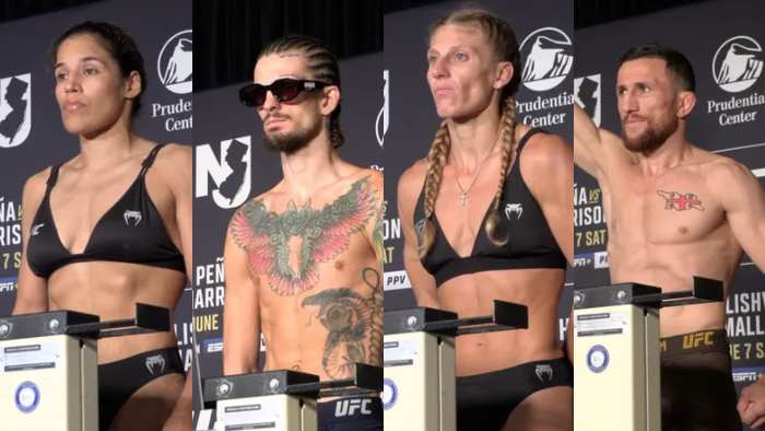 О'Мэлли перевесил Двалишвили на церемонии взвешивания UFC 316 (результаты)