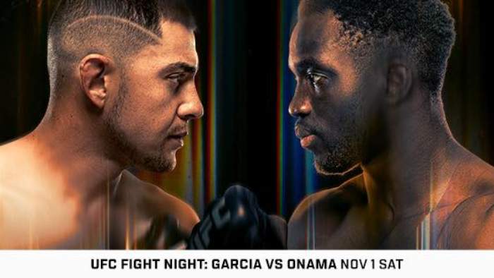 UFC Вегас 110 Онама Гарсия смотреть онлайн