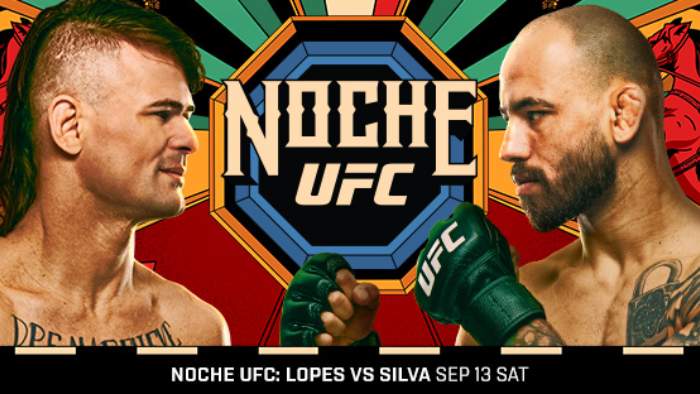 Noche UFC: Лопес Сильва смотреть онлайн
