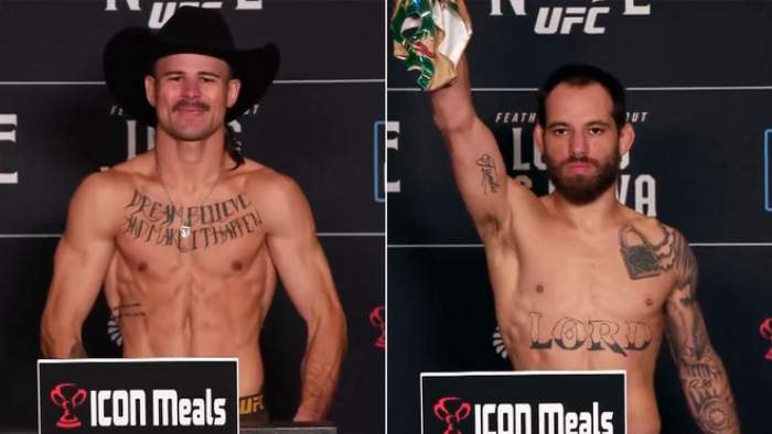 Итоги взвешивания бойцов перед турниром Noche UFC: Лопес - Сильва