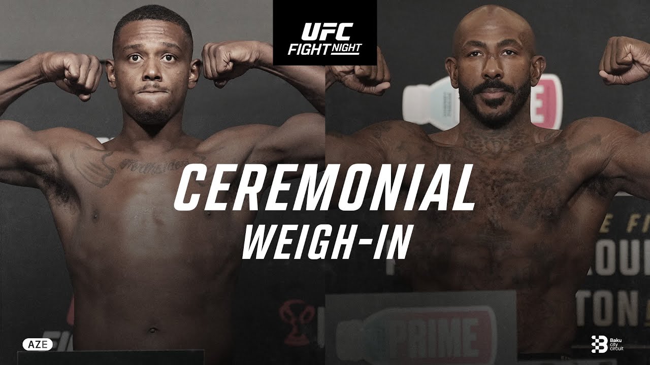 Халил Раунтри и Джамал Хилл показали одинаковый вес на взвешивании UFC on ABC 8