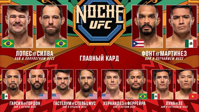 Результаты UFC Noche: Диего Лопес победил Джина Сильву
