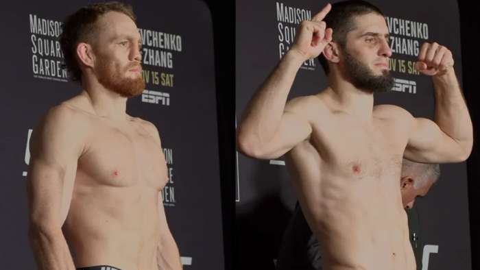 Результаты взвешивания UFC 322: Ислам Махачев - Джек Делла Маддалена